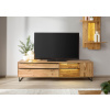 Bighome - TV stolík divoký dub 200x43x52 prírodná olejovaná WIEN