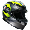 AGV prilba K-6 Excite matt camo/fluo yellow - S