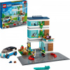 LEGO City Rodinný dom, Stavebnica, 5 rok / roky, Plast, 388 kusov, 1,02 kg