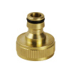 Extol Premium Rýchlospojka na záhradný ventil mosadzná, adaptér na 1'' ventil