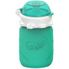 Squeasy Gear silikonová kapsička 104 ml pro zdravé krmení dětí měkká AQUA - zelená (SS1104A)