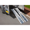 Hliníková nájazdová rampa, skladacia, 1 pár, dĺžka 1830 mm