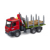 Bruder 3669 MB Arocs - přepravník na dřevo s hydraulickou rukou