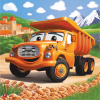 DINO Puzzle Tatra Autá: Tatra 148 žltá 60 dielikov