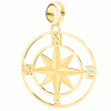 Kúzla Golden Compass Wind Rose Silver 925 (Kúzla Golden Compass Wind Rose Silver 925)