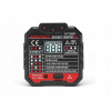 Habotest Tester zásuviek Merač napätia s digitálnym LCD displejom RCD (HT106D)