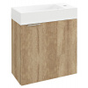 Sapho LATUS IV umývadlová skrinka 49,5x50x25cm, dub Alabama LT410-2222