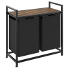tectake 405164 triedič bielizne s policou, industriálny štýl - 34 x 74 x 72 cm