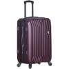 Cestovný kufor TUCCI T-0115/3 M ABS - vínová (T-0115/3-M_BURGUNDY)