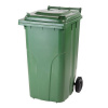 HTI Plastová popelnice nádoba 240 l zelená MC-0005-2