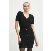 Šaty Marciano Guess AMELIA čierna farba, mini, priliehavé, 5RGK04 5852Z 5RGK04.5852Z 40