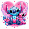 CUKROVÁ TLAČ jedlý obrázok na tortu Cukrová hmota Stich Stitch Sticz Lilo #81