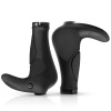 Interlook Ergonomické gripy na bicykel | Protišmykové gumové rukoväte TPR | BHD-233-BK