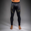 Pánské sportovní legíny Venum Serpenti - Black/Silver/Gold Velikost: M