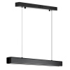 Interlook SX41-60CM-24W-BK | Moderné obdĺžnikové závesné svietidlo | diaľkové ovládanie | LED | čierna