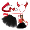 26033 Kostým čertica Halloween