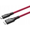 Eaton USB kabel Mathorn MTC-530M Fotografický kabel 5 m 10 Gb/s USB C - MicroB purpurový