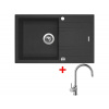 Sinks Linea 780 XC Granblack + Vitalia