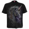 Tričko Spiral Stairs - Celtic Unicorn, Unisex,Čierna,L