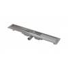 Alcadrain Odtokové žľaby - Sprchový žľab Professional Low 30 cm, s okrajom pre plný rošt, nerezová APZ106-300
