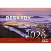 Nástěnný kalendář Beskydy 2026 - Radovan Stoklasa (ilustrátor)
