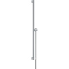 HANSGROHE Unica S Puro sprchová tyč 90 cm s ľahko posuvným držiakom ručnej sprchy a sprchová hadica 160 cm, chróm, 24405000