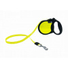 Alcott Visibility 5 m - reflexné automatické vodítko pre psa, neónové, S