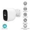 Nedis WIFICBO32WT - SmartLife Venkovní Kamera | Wi-Fi | 4MP Quad HD 1440p | IP66 | Cloud / Micro SD | 5 V DC | Noční vid WIFICBO32WT