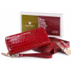 Peňaženka - Peterson Peterson Wallet Prírodná koža červená PTN CR-781-Red-Women's Product (Petersonová dámska peňaženka klasická prírodná koža)