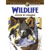 Creative Haven Wildlife Color by Number Coloring Book