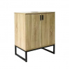 Siko Skříňka pod umyvadlo bez umyvadla Ceramia Easy 60x73x36 cm světlý dub lesk EASYUMDO