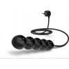 CONNECT IT prodlužovací kabel 230 V, 5 zásuvek, 2 m, bez vypínače (černý) CES-1325-BK