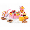 Delicious KX9745 narodeninová torta na krájanie s priemerom 14 cm 75 dielov