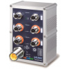 Planet IGS-5227X-4P2T vodotesný priemyselný L3 switch, 6x1Gb M12, 4x PoE 802.3at 144W, 12-56VDC, -40 ~ 75 ° C, IP67, EN50155