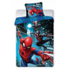Posteľné obliečky - Faro Spider-Man 036 160 x 200 cm odtiene modrej posteľnej bielizne (Detská podstielka 160x200 Spiderman Cotton Spider)