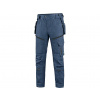 Nohavice CXS LEONIS, pánske, modré s čiernymi doplnkami Veľkosť: 48