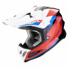 Moto prilba SCORPION VX-22 AIR BETA čierno/červeno/biela - Veľkosť L