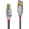 Lindy 36643 USB kábel 3 m USB 2.0 USB A USB B Šedá (36643)