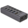 Delock 64248 4 porty USB Hub sivá; 64248