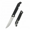 Vega Kubey KU253A Pylades Black vreckový nôž 11,8 cm, čierna, G10, spona