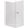 CERANO - Sprchová zástena Walk-in Onyx L-ľavá vzpera - 10 mm - chróm, transparentné sklo - 130x200 cm