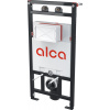 ALCA Montážny rám s nádržkou na odpad DN90/110 a batériou A108F/1100