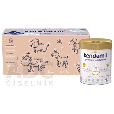 KENDAMIL Premium 4 HMO+ (box - kreatívne balenie) mliečna výživa malých detí (od ukonč. 24. mesiaca) 3x800 g (2,4 kg)