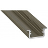 Led-Labs LED profil LUMINES typ B nerez elox 3m