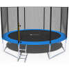 Trampolína Funfit so sieťou 404 cm FT 13 (396-404 cm) (Záhradná trampolína FUNFIT 404 cm pre deti s vonkajšou sieťou 13 stôp)