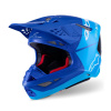 Prilba ALPINESTARS SUPERTECH S-M10 FLOOD (modrá perleť/svetlo modrá/karbón/matná/lesklá) 2XL