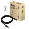 Club3D Kabel USB4 Gen3x2 Type-C Oboustranný kabel 8K60Hz, Data 40 Gbps, PD 240W(48V/5A) EPR M/M 2m CAC-1578