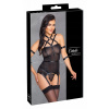 Babydoll Cottelli Bondage Basque Bondage veľ. M čierny