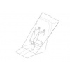 Thule Seat - single - nutria green - Urban Glide 3