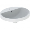 Geberit VariForm Zapustené umývadlo 50 x 45 cm s prepadom, biele 500.712.01.2
